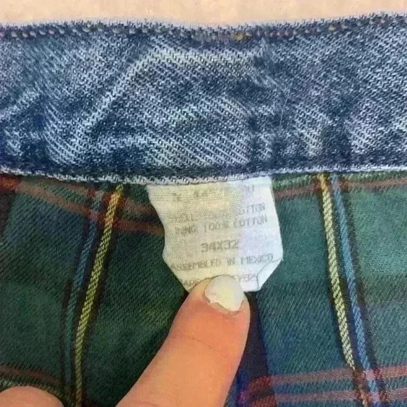 Field N Forest Mens flannel lined pant 32 x 30 winter fall blue collar outdoor - Picture 11 of 12